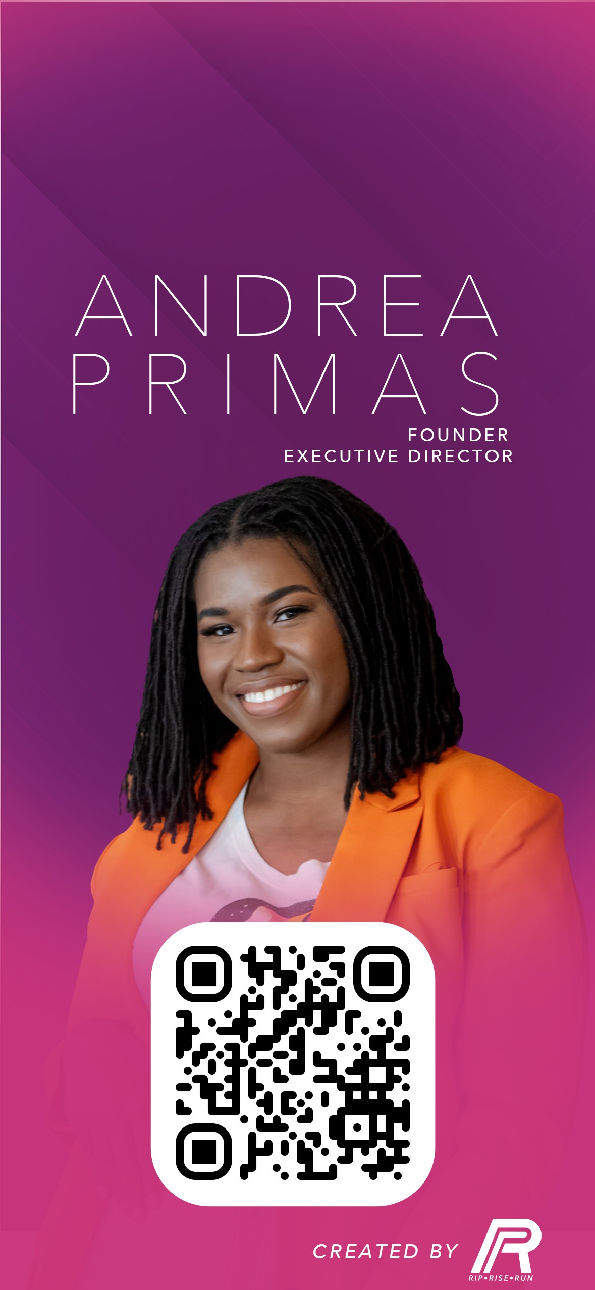 Andrea Primas — Founder, Executive Director